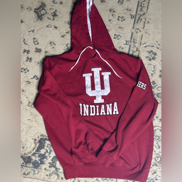 Colosseum Other - Burgundy and white Indiana University hoodie